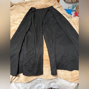 Uoozee Black Wide-Leg Pants XL NWT